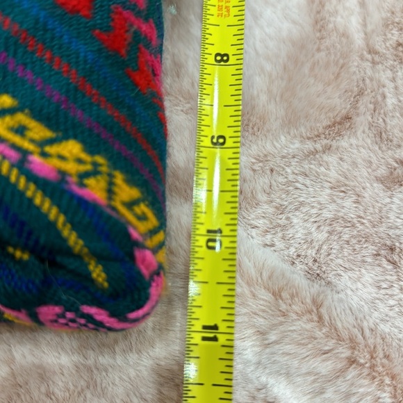 Mexican Riviera Maya Cloth Doll Swaddled Holding a Sombrero - Picture 4 of 5